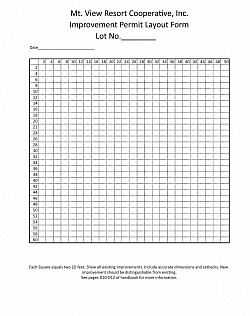 IMPROVEMENT PERMIT LAYOUT