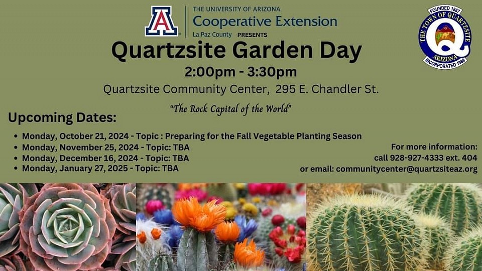 Quartzsite Garden Days